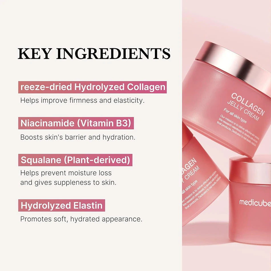 24h Glow & Lifted Collagen Jelly Cream Niacinamide And Hydrolyzed Collagen
