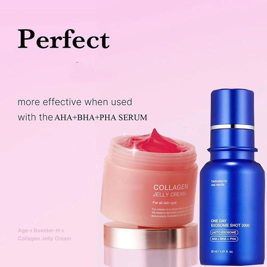 24h Glow & Lifted Collagen Jelly Cream Niacinamide And Hydrolyzed Collagen