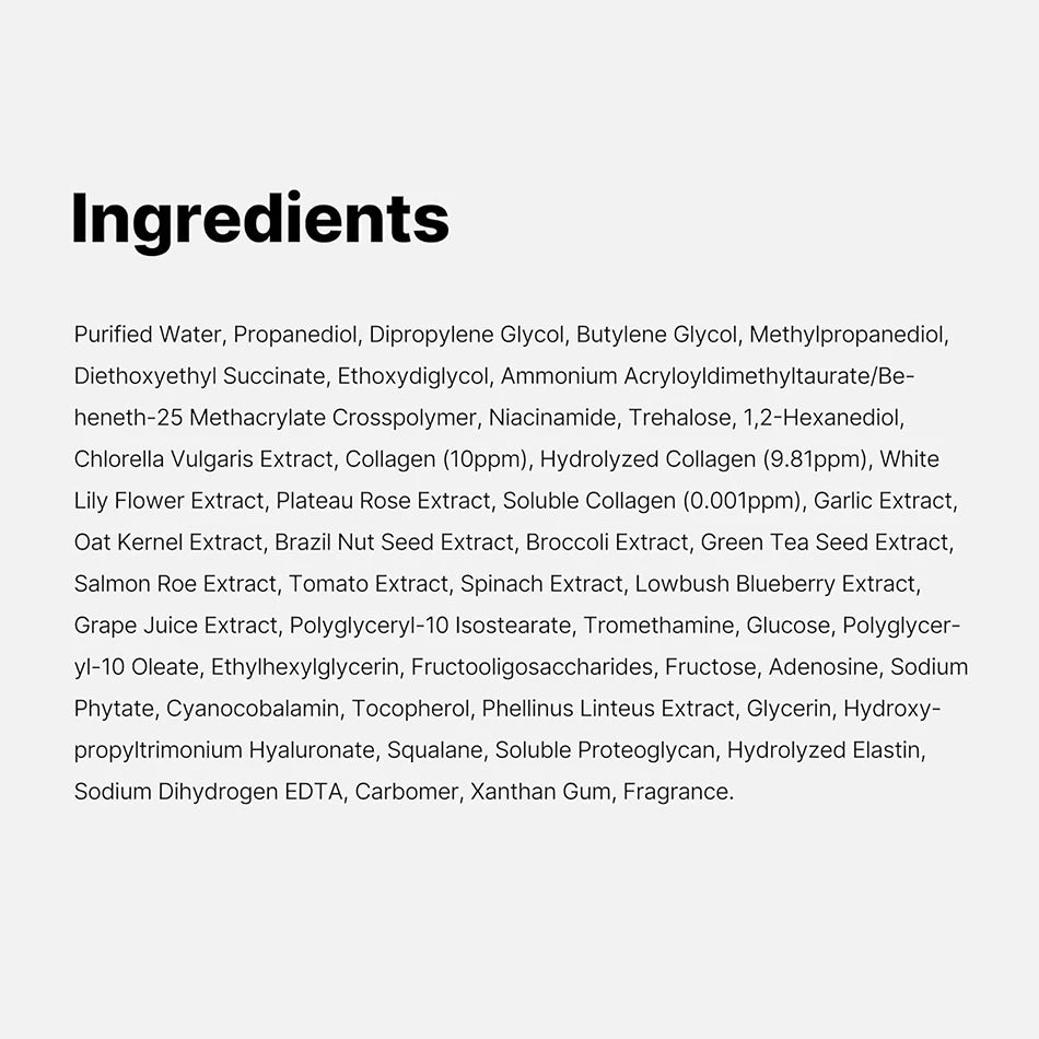 24h Glow & Lifted Collagen Jelly Cream Niacinamide And Hydrolyzed Collagen