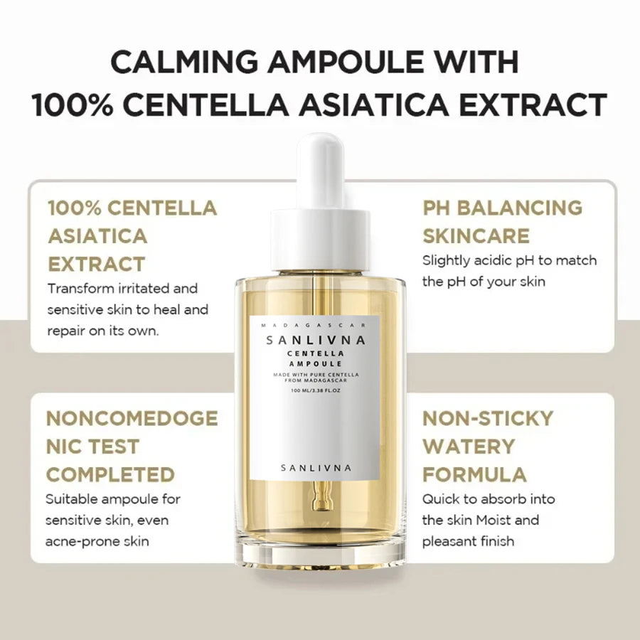 Madagascar Centella Asiatica Ampoule Facial Serum